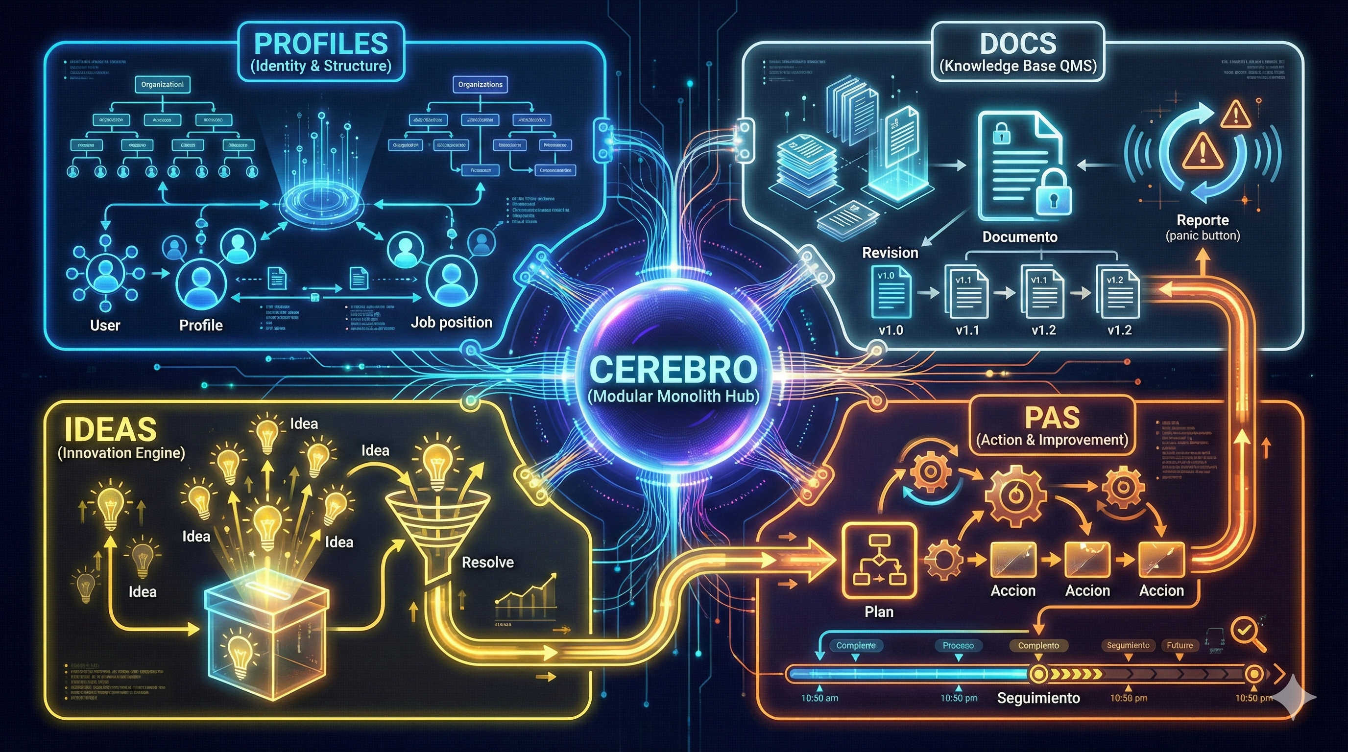 Cerebro: Sistema de Gestión Integral